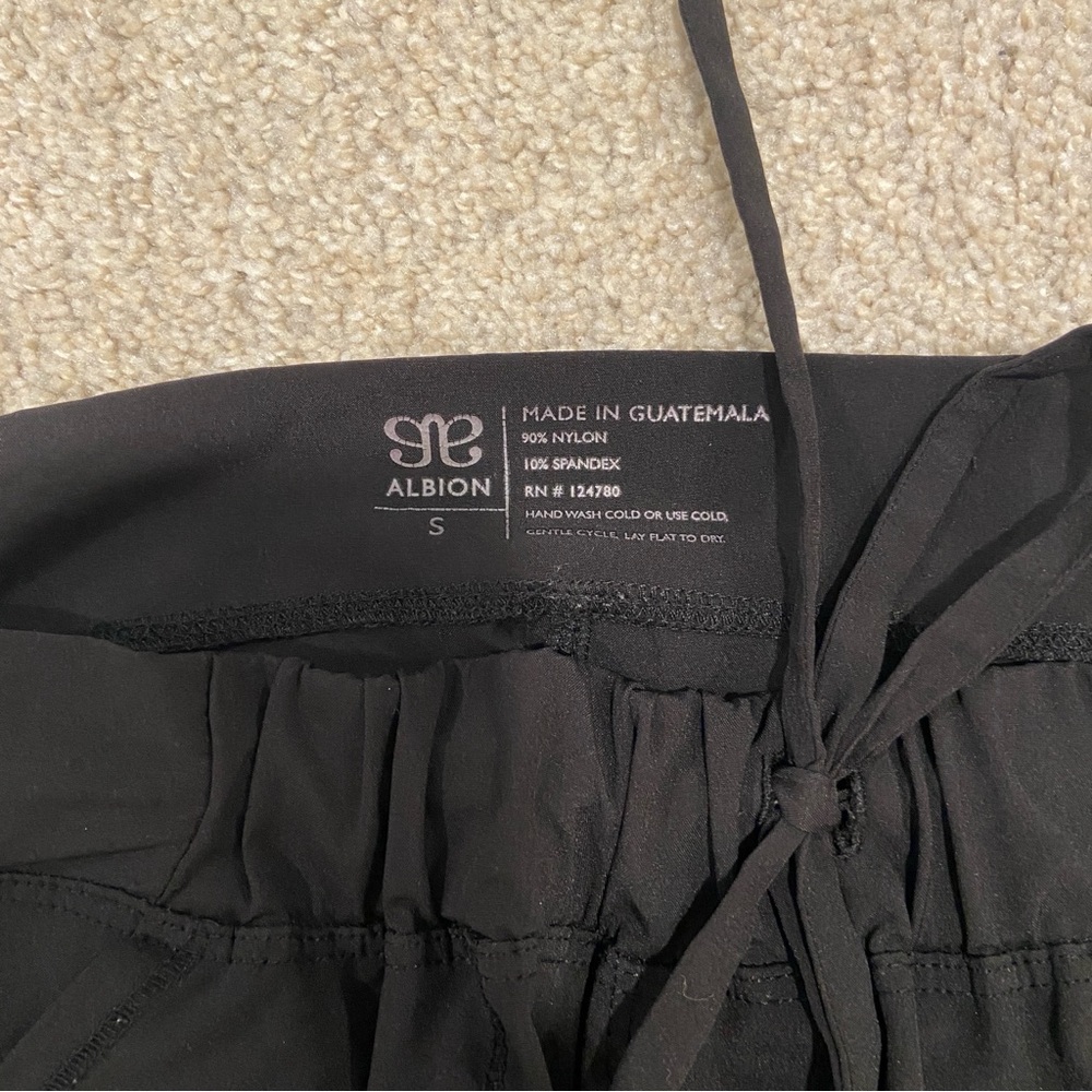 Albion Fit Black Jetsetter Joggers - Picture 6 of 12